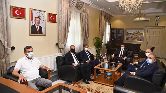 Sendika Temsilcilerinden Vali Orhan Tavlı' ya Ziyaret