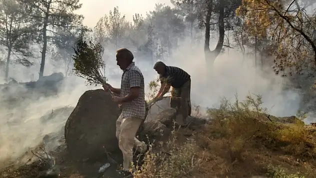 Seydikemer yangını kontrol altına alındı