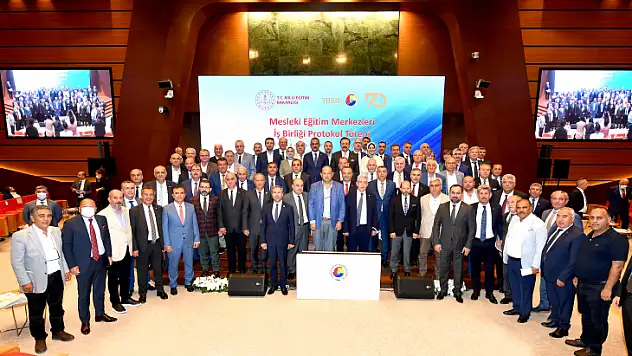 TOBB VE MİLLİ EĞİTİM BAKANLIĞI ARASINDA MESLEKİ EĞİTİM İŞBİRLİĞİ