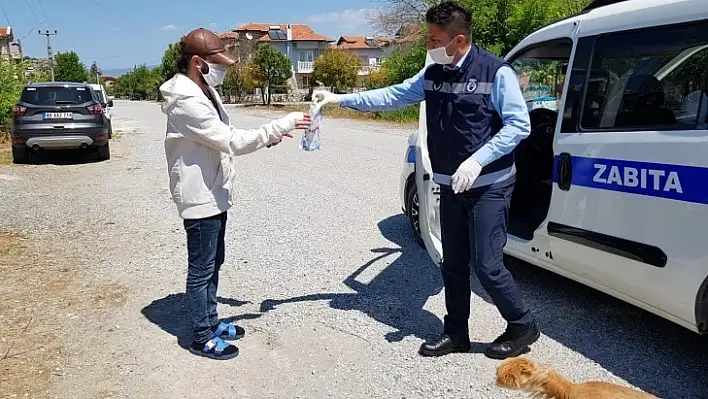 Ortaca Belediyesi Sokağa Çıkma Yasağında Vatandaşların İhtiyaçlarını Karşıladı