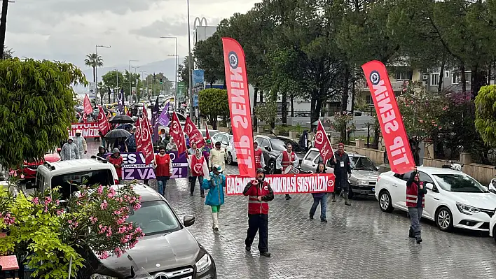 1 Mayıs İşçi Bayramı yürüyüşü gerçekleşti