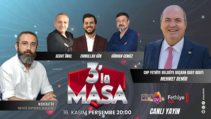 3'lü Masa Programı İzleyiciden Tam Not Aldı