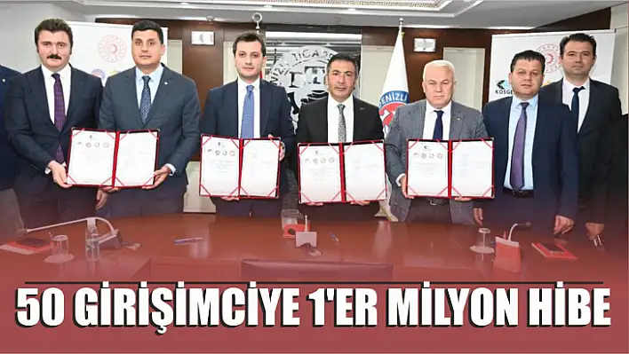 50 Girişimciye 1'er Milyon Hibe