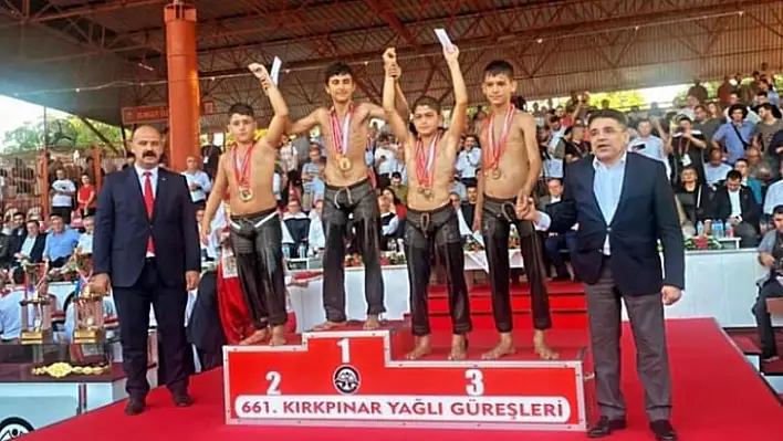 661. KIRKPINAR'DAN MUĞLA'YA 2 MADALYA