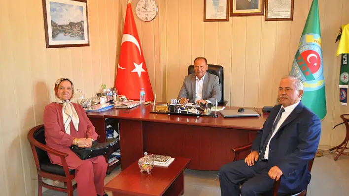 Aday Adayı Çaylı, Başkan Karayiğit'i Ziyaret Etti
