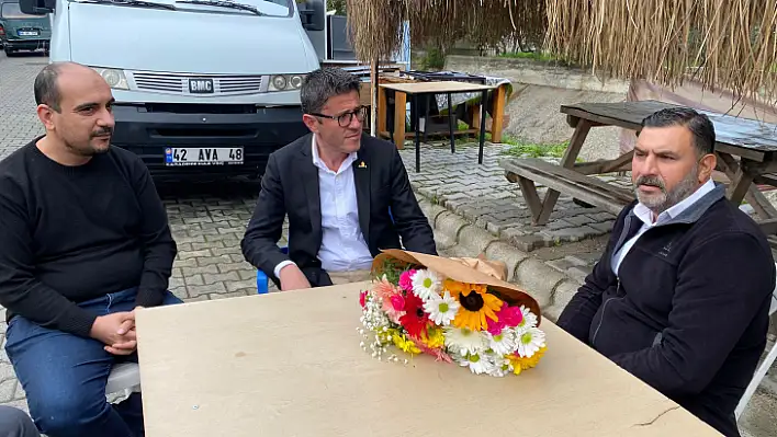Aday Adayı Kökten'den Fethiye Muhacirler Sosyal Yardımlaşma Derneği'ne ziyaret