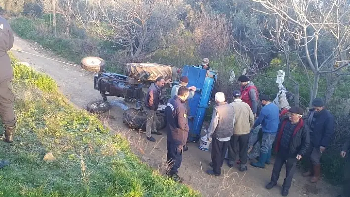 Ağır Yaralanan Traktör Sürücüsü Kurtarılamadı