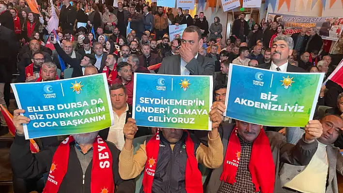 AK Parti Muğla Aday Tanıtım Töreni Yoğun İlgiyle Başladı