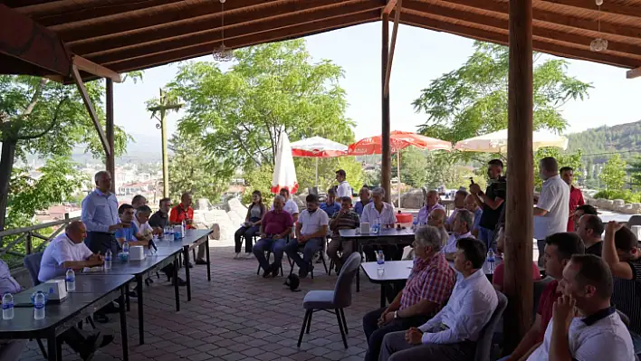 Ak Parti Seydikemer'de bayramlaştı