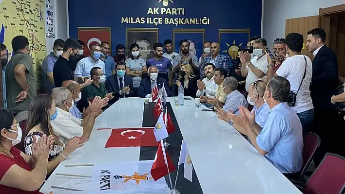 Ak Parti'ye Milas'ta coşkulu katılım