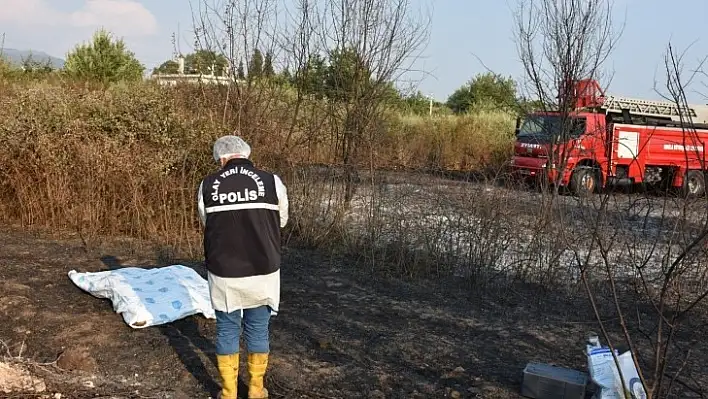 Alevlerin Arasında Kalan Yaşlı Adam Hayatını Kaybetti