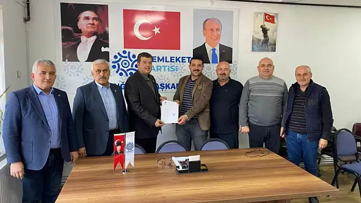 ALİ KEMAL ÇİÇEKLİ MEMLEKET PARTİSİ ULA İLÇE BAŞKANLIĞINA ATANDI