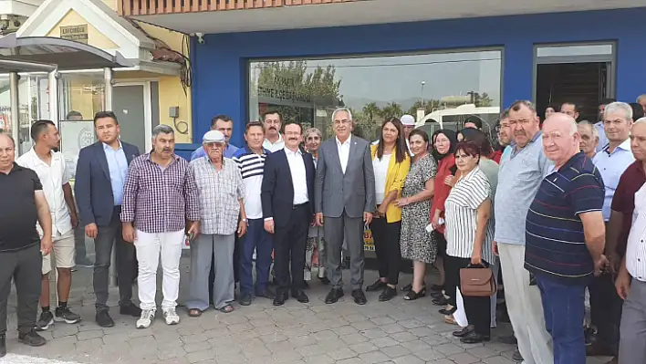 ANTALYA MİLLETVEKİLİ İBRAHİM AYDIN FETHİYE'DE