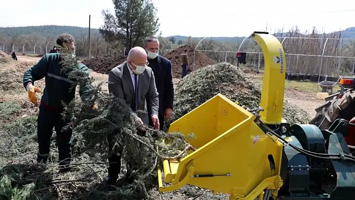 Atıklar geri dönüştürülerek kompost gübre elde ediliyor