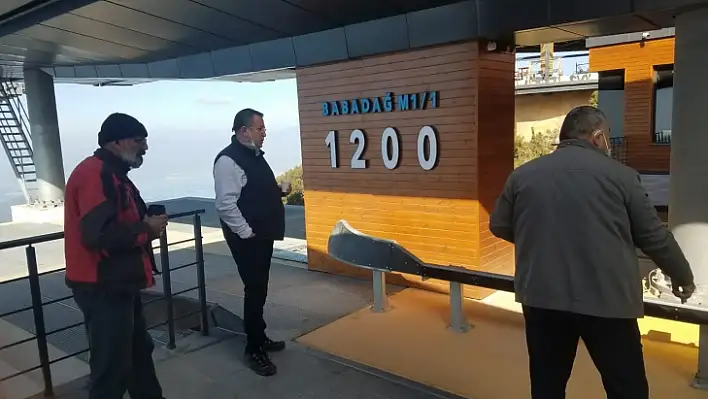 Babadağ Teleferik Pojesi'nin yüzde 97'si tamamlandı