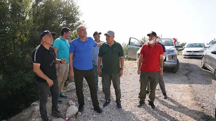 Bakan Yardımcısı Prof. Dr. Birpınar, Seydikemer'deki Yangın Bölgesinde