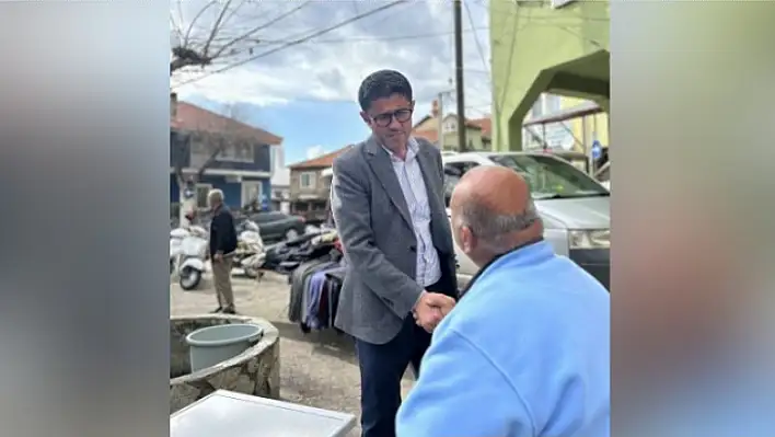 Başkan Adayı Muhammet Kökten, İncirköy ve Nif mahallelerini ziyaret etti