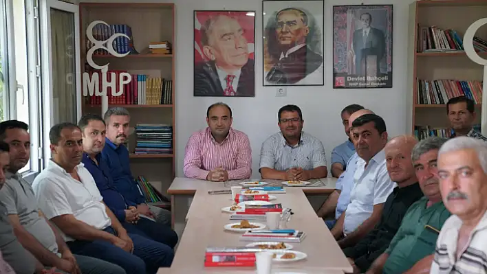 Başkan Akdenizli, MHP Seydikemer İlçe Teşkilatıyla Bayramlaştı