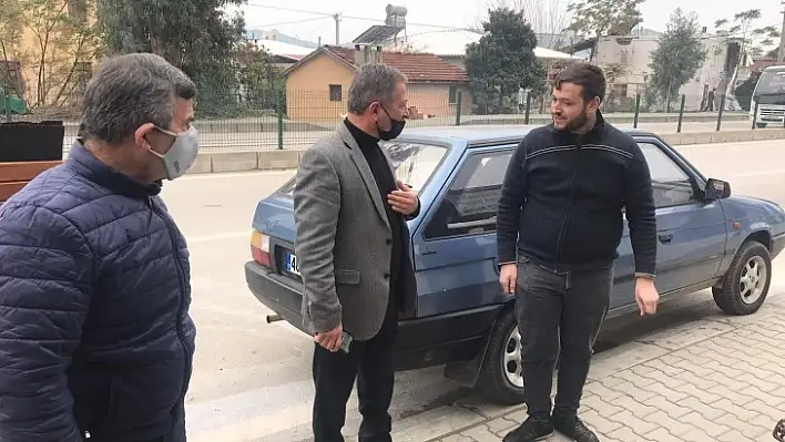 Başkan'dan üyesine geçmiş olsun ziyareti