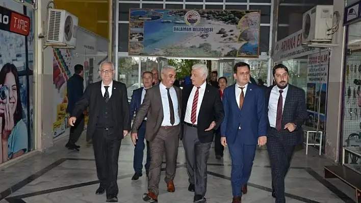 Başkan Gürün, Dalaman Belediyesi'ni Ziyaret Etti