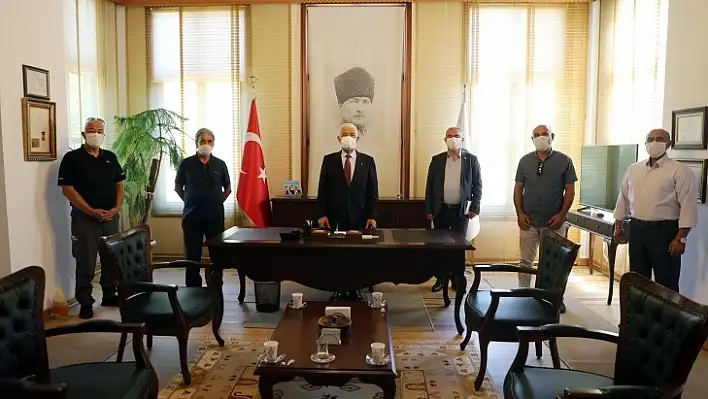 Başkan Gürün'e Teşekkür Ziyareti
