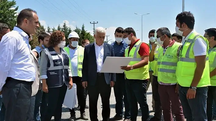 Başkan Gürün Ula'daki Yatırımları İnceledi