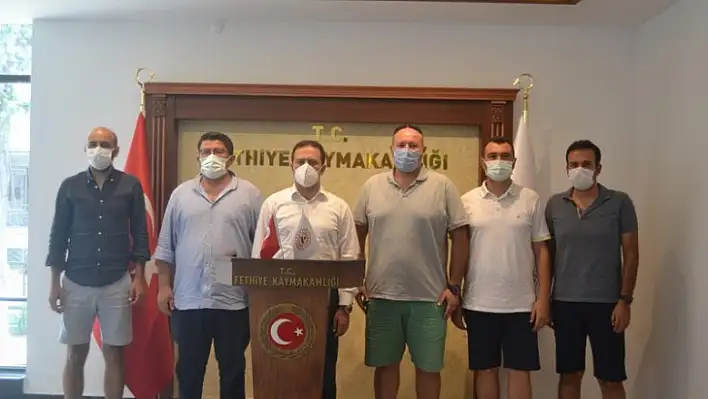 Başkan Kökten'den, Kaymakam Fırat'a iadeyi ziyaret