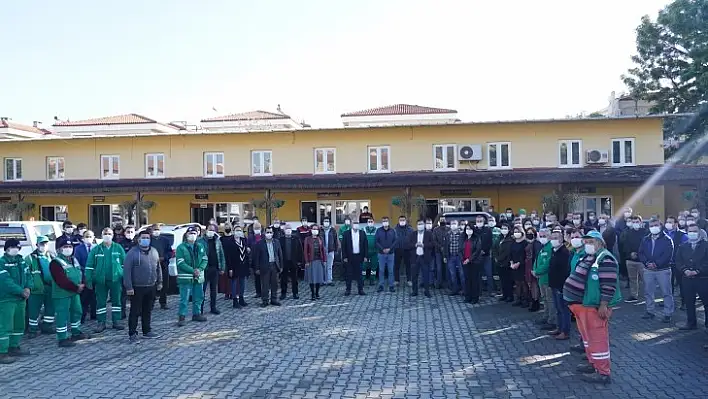 Başkan Tokat Belediye personelinin yeni yılını kutladı 