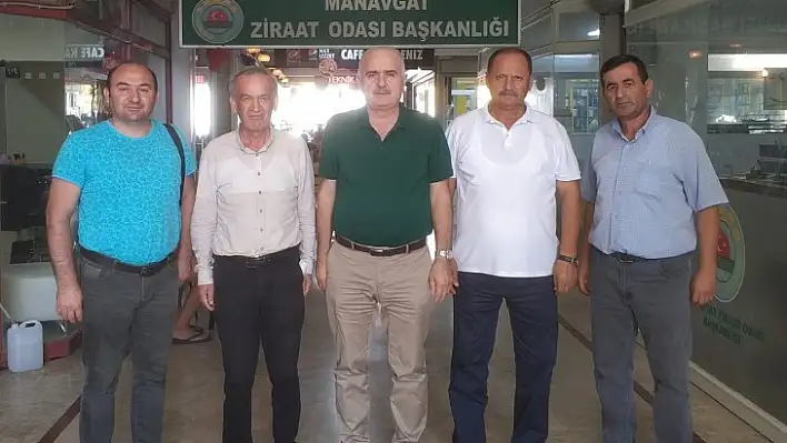 Başkanlardan Manavgat'a geçmiş olsun ziyareti