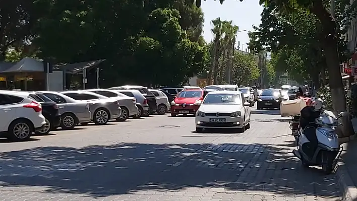 Bayram öncesi Fethiye'de trafik yoğunluğu