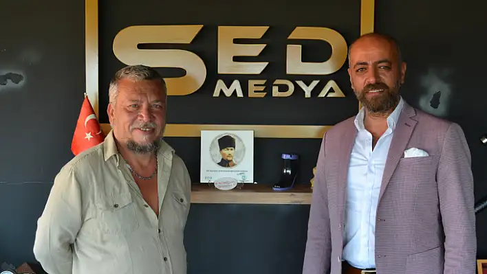 Beşkaza Dayanışma Platformu Başkanı Karakuş'dan SED Medya'ya ziyaret