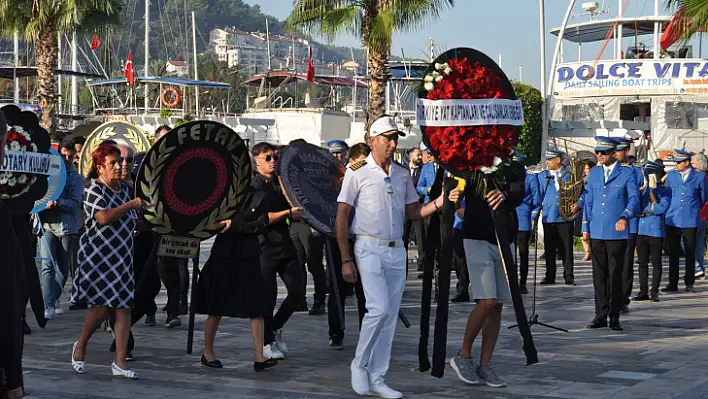 Beşkaza Meydanında Atatürk'ü Anma ve Çelenk Töreni Gerçekleşti