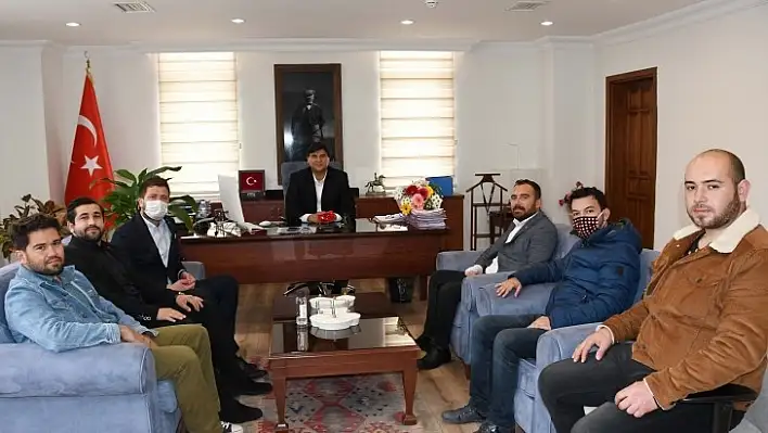 Billur, Başkan Karaca'yı ziyaret etti