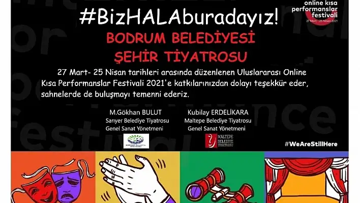 'Biz hala buradayız'