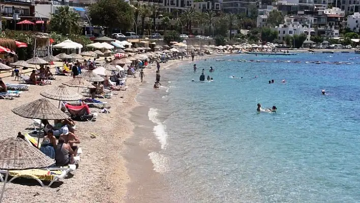 Bodrum Sahilleri Bayramdan Sonra Boşaldı