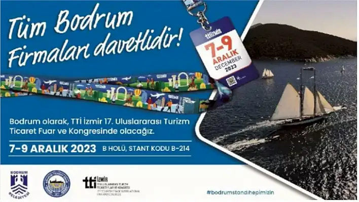 Bodrum, TTI İzmir Fuarında Yerini Alıyor