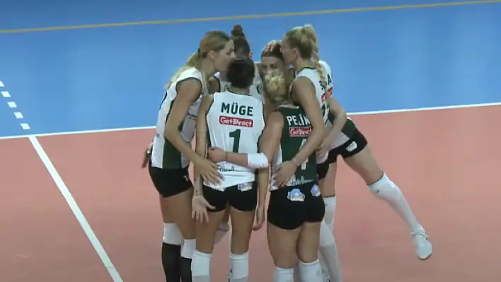 Bodrum'un Kızları İstanbul'da Mağlup: 3-2