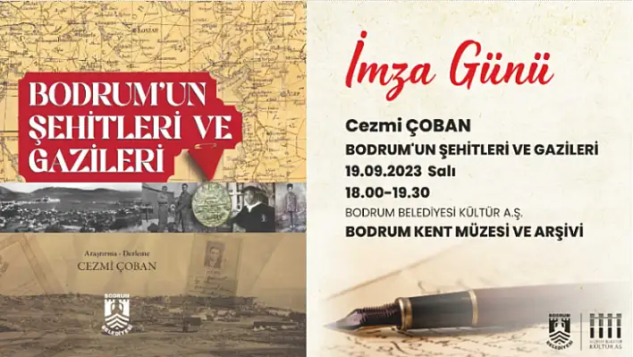 Bodrum'un Şehitleri ve Gazileri Kitabı İmza Günü 