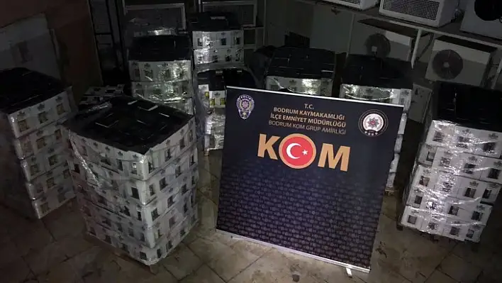 Bodrum'da 7 Bin Şişe Sahte İçki