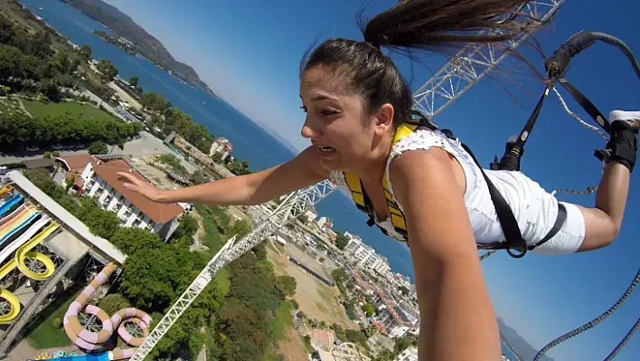 'Bungee Jumping' heyecanı artık Çalış'ta