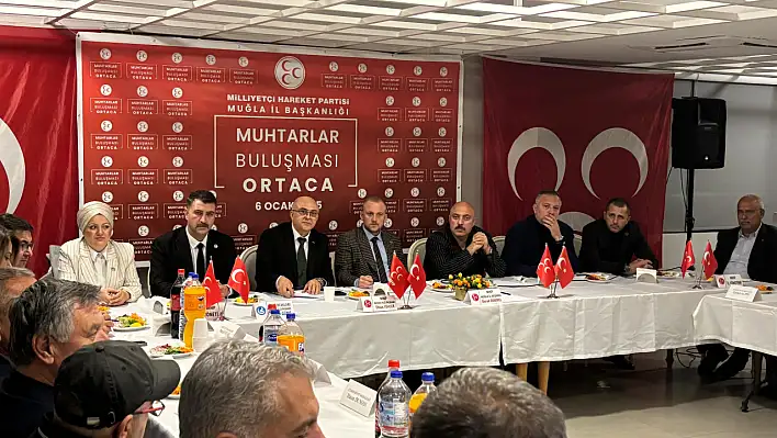 Burak Demirel Ortaca'da muhtarların sorunlarını dinledi