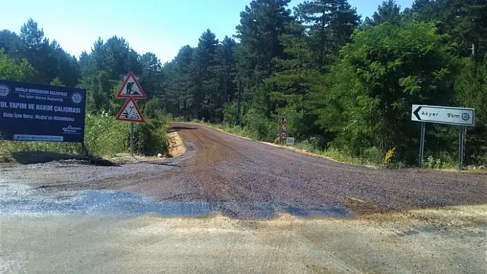 Büyükşehir Akyer Mahallesi'nde Yol Çalışmalarına Başladı