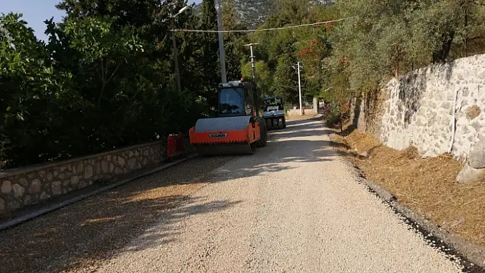 Büyükşehir'den Marmaris'te 18 KM  yol Çalışması Daha