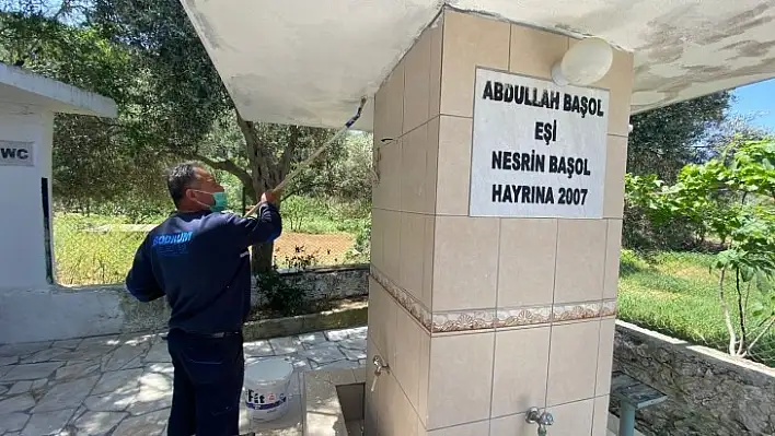 Camilerde bakım onarım ve dezenfekte çalışmaları devam ediyor