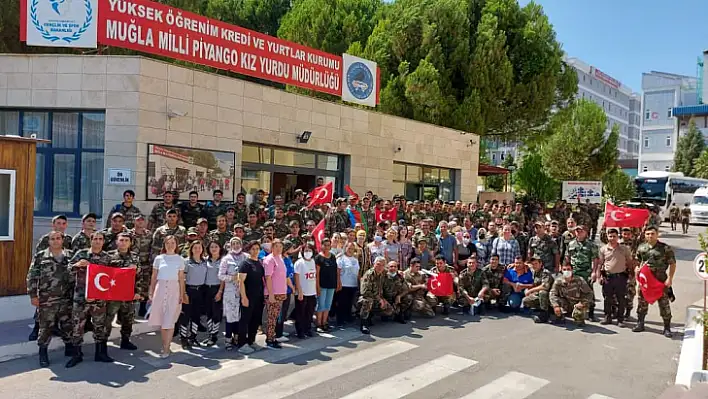 Can Gardaşlarımızı Türk Bayraklarıyla uğurladık