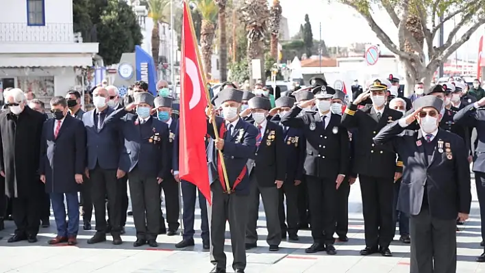 Çanakkale Zaferi'nin 106. yılı nedeniyle Bodrum'da bir dizi program düzenlendi