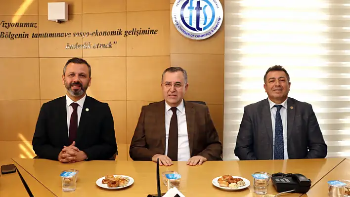 CHP'Lİ VEKİLLERDEN FTSO'YA ZİYARET