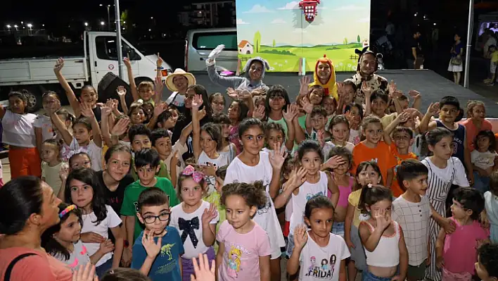 Çocuklardan Müzikli Oyuna Yoğun İlgi