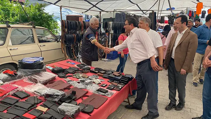 Cumhur İttifakı İlçe Başkanları Sahada Kol Kola Cumhurbaşkanına Destek İstedi