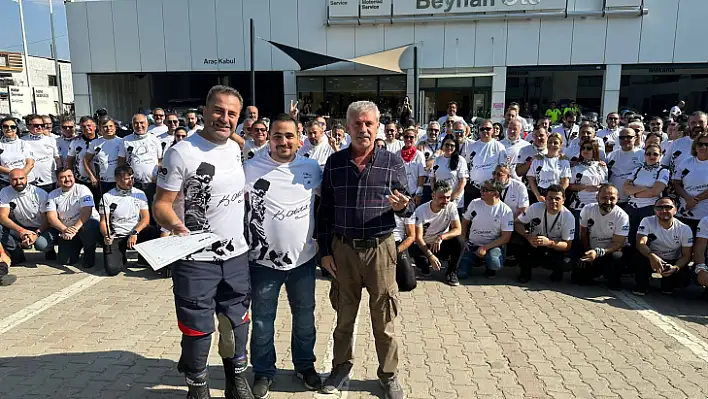 Cumhuriyet'in 100'üncü Yılı 100 Motorcuyla Kutlandı